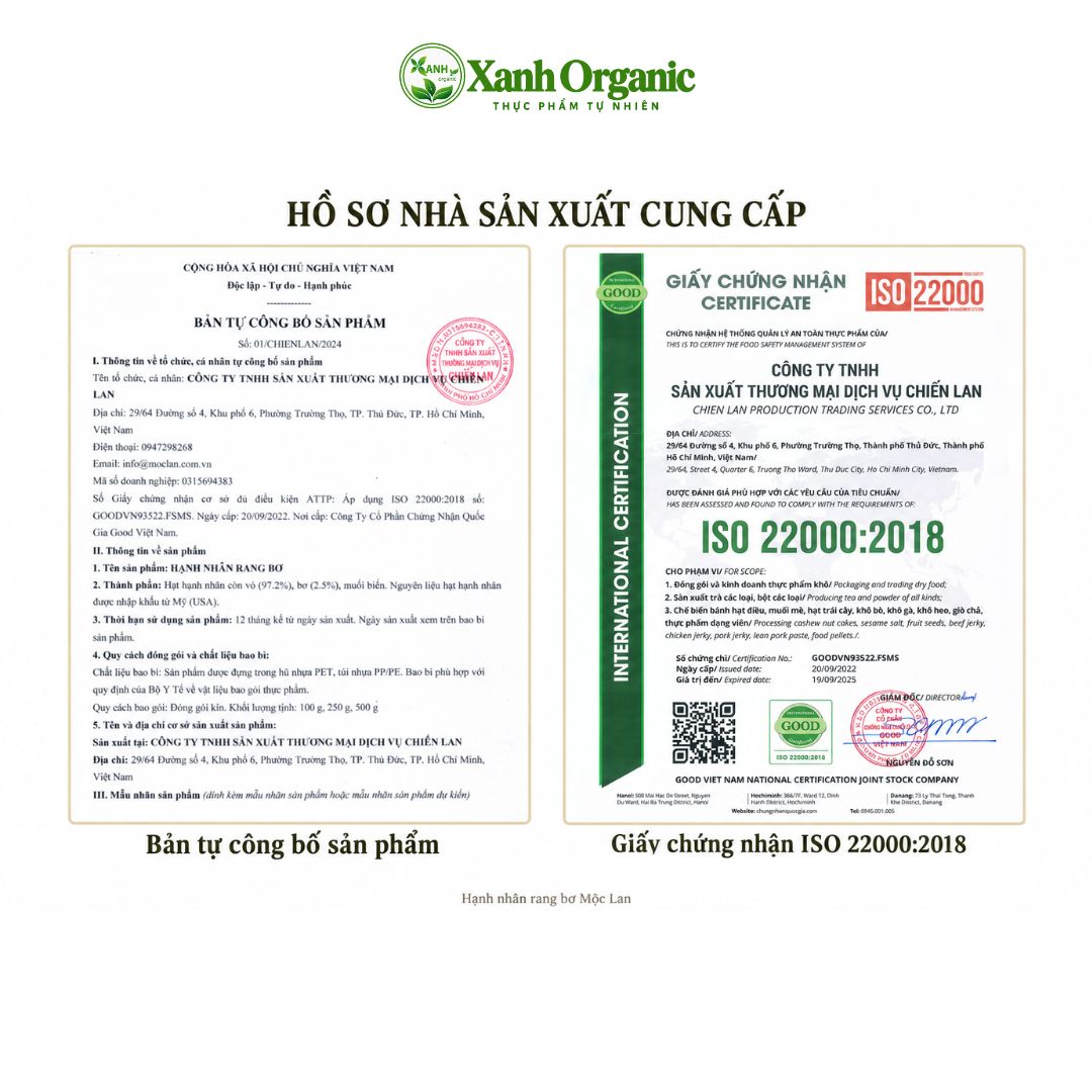 (Nhập khẩu Mỹ) Hạnh nhân rang bơ nguyên vỏ-500g-có bản công bố — ảnh 8