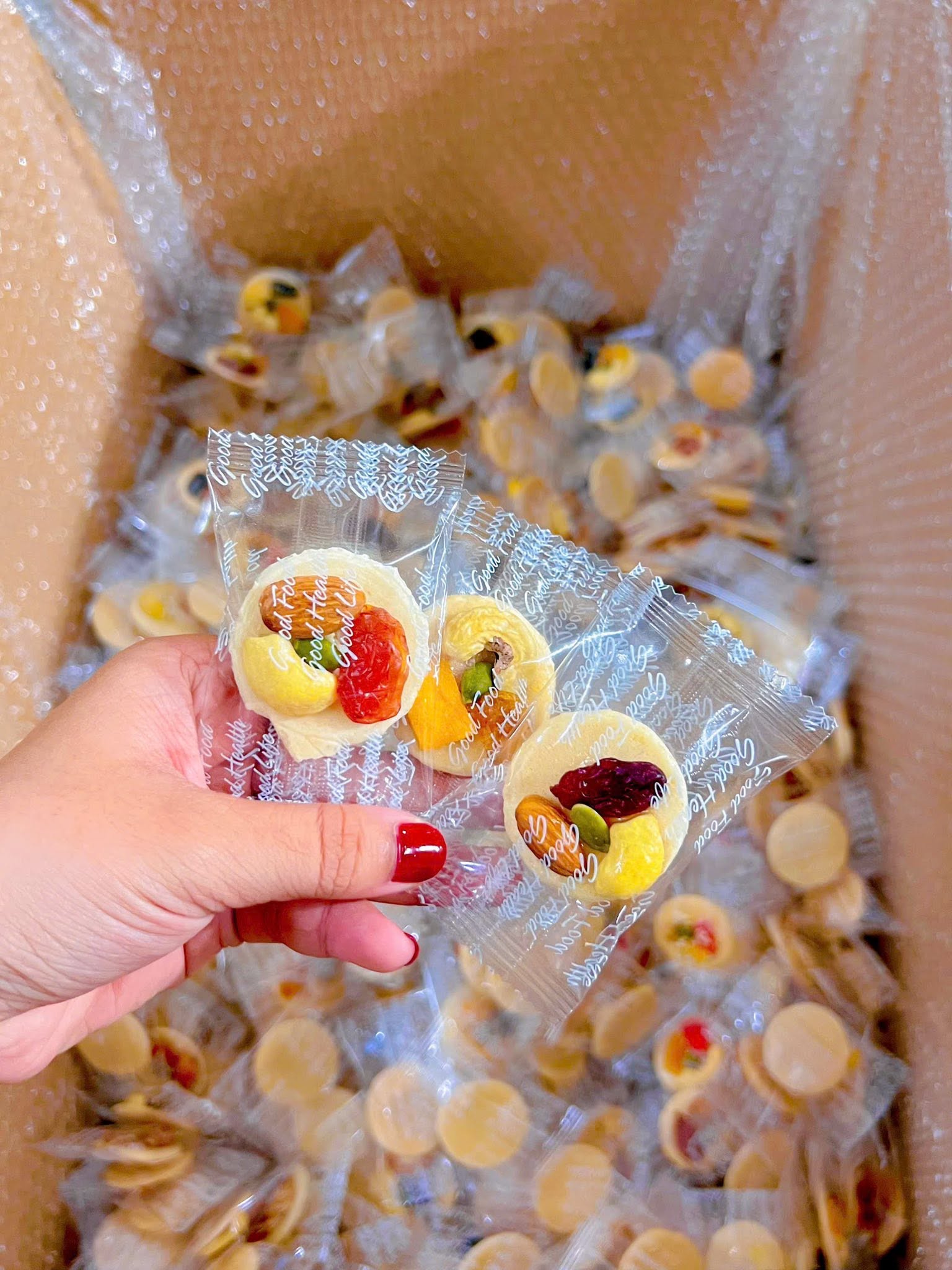 Bánh đồng tiền mix hạt trái cây — ảnh 10