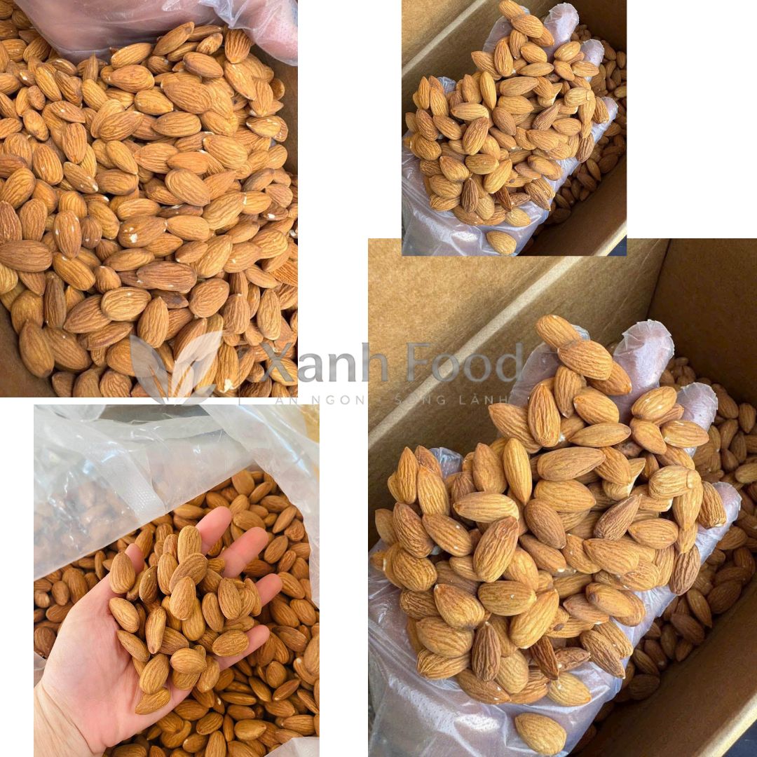 Hạnh nhân Mỹ nguyên vị nguyên vỏ lụa-500g — ảnh 9