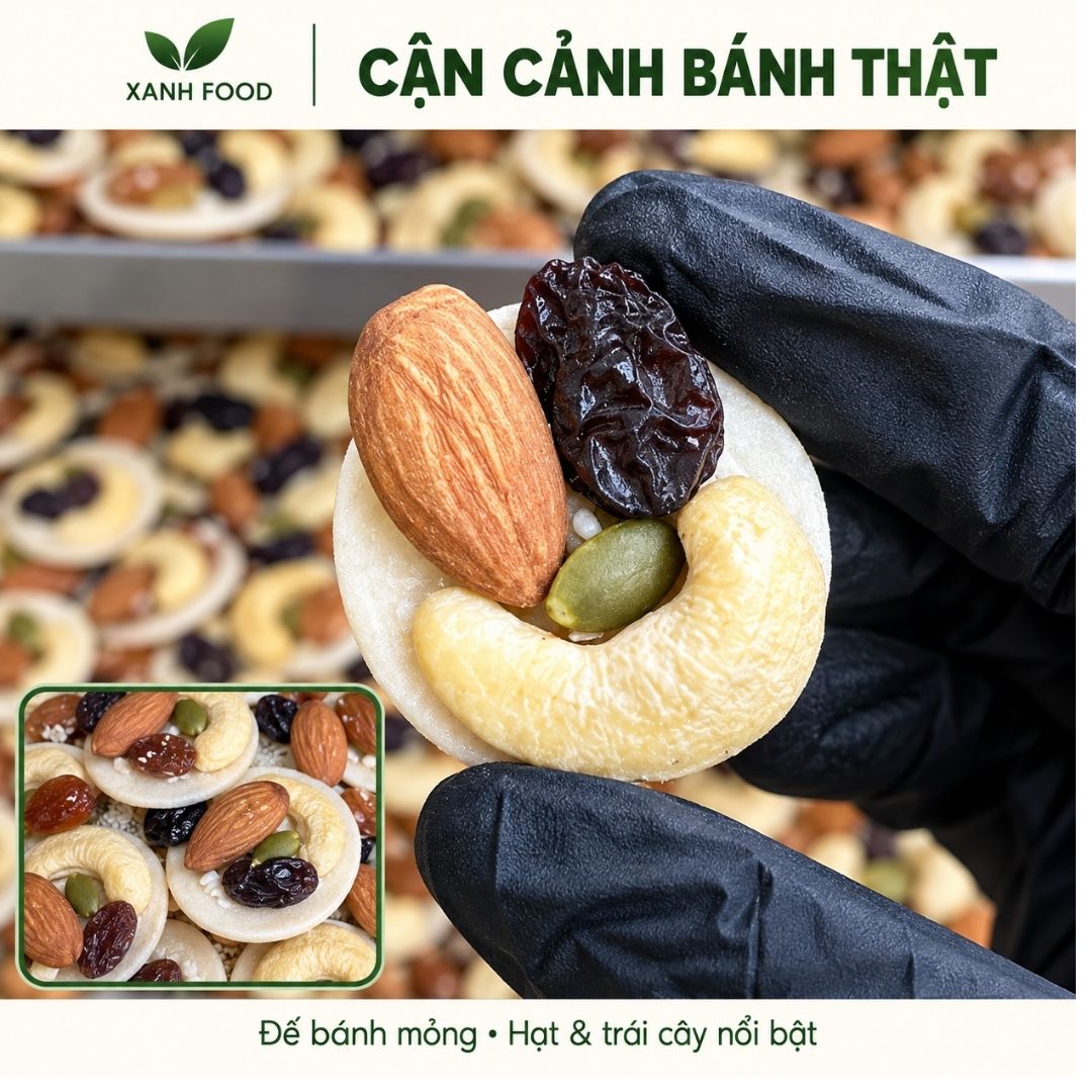 Bánh đồng tiền mix hạt trái cây — ảnh 6