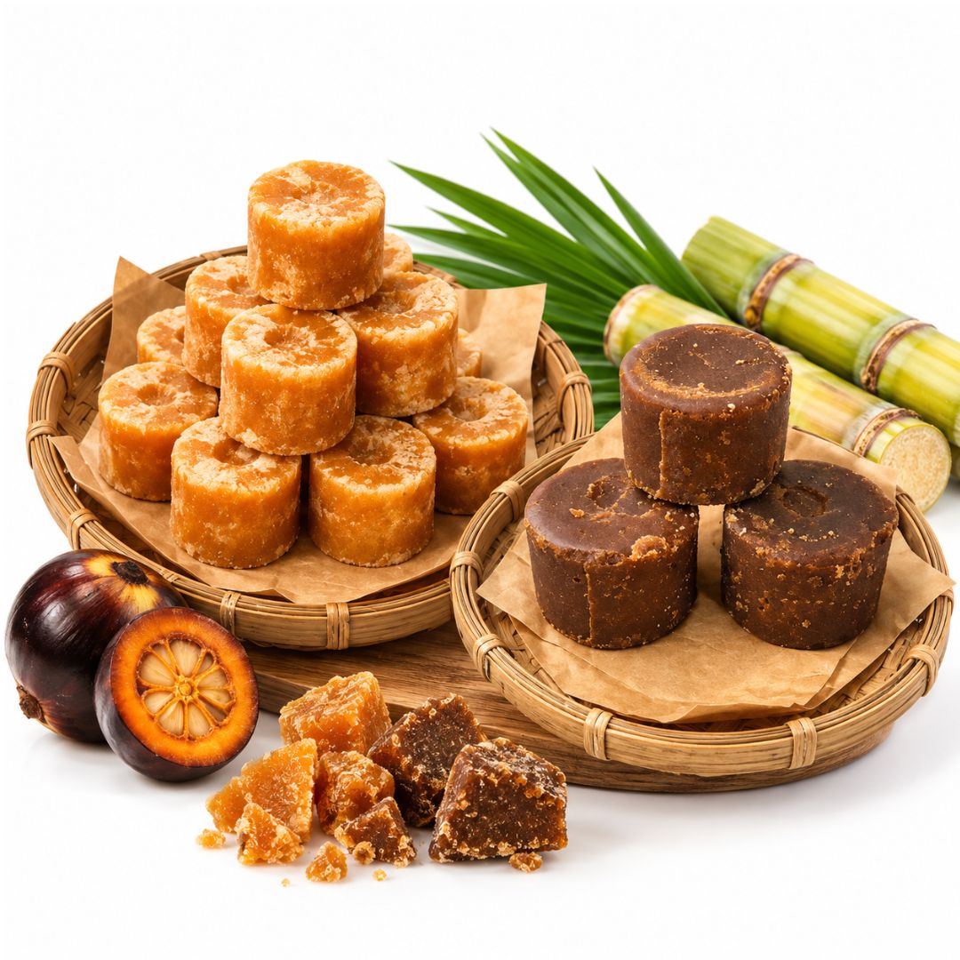 (Có kiểm định) Đường Thốt Nốt dạng viên Nguyên Chất Loại 1-Thượng hạng AN GIANG (2 túi 1kg)