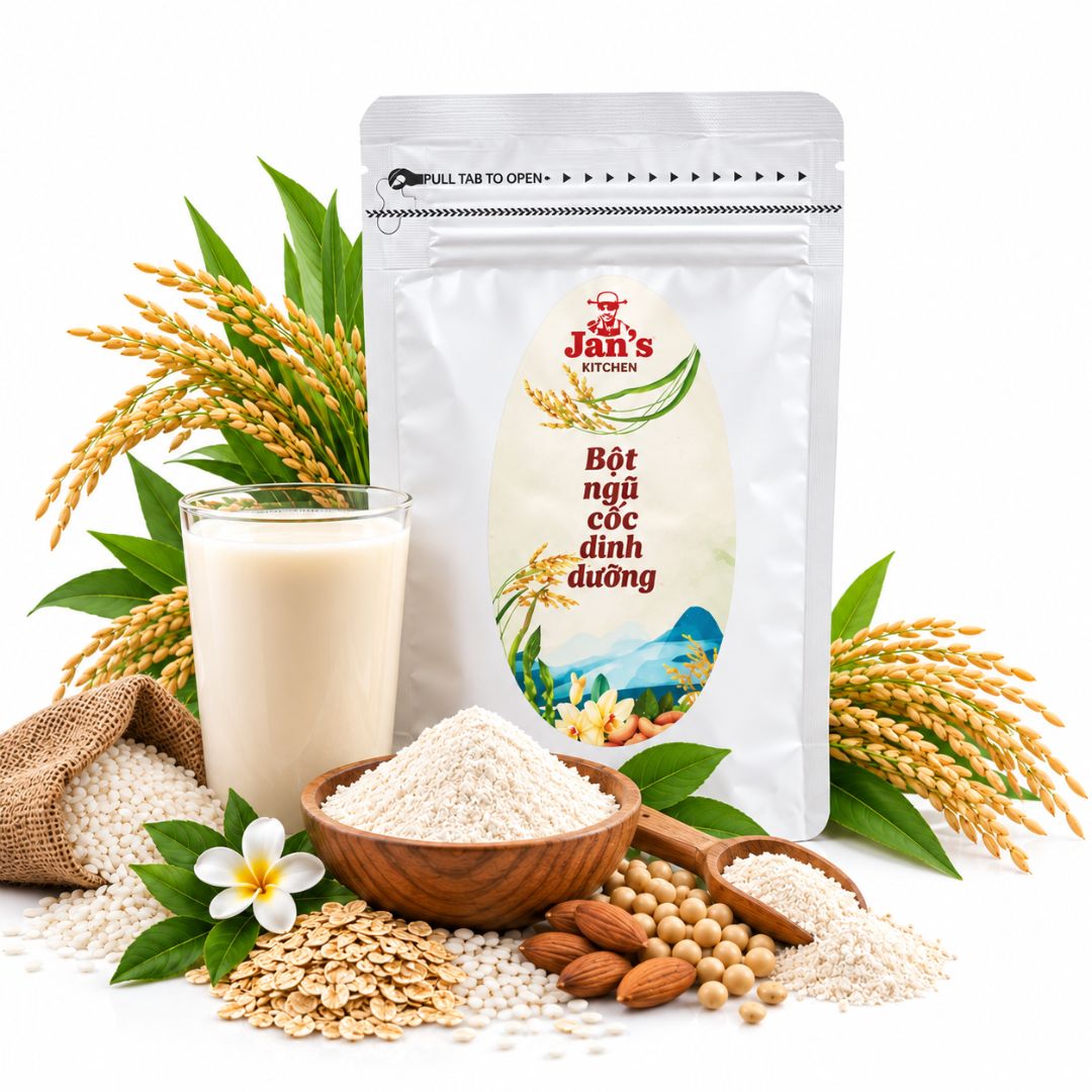 Sữa Bỏng Gạo JAN Atisha – Thơm Bùi Vị Gạo | Xanh Organic