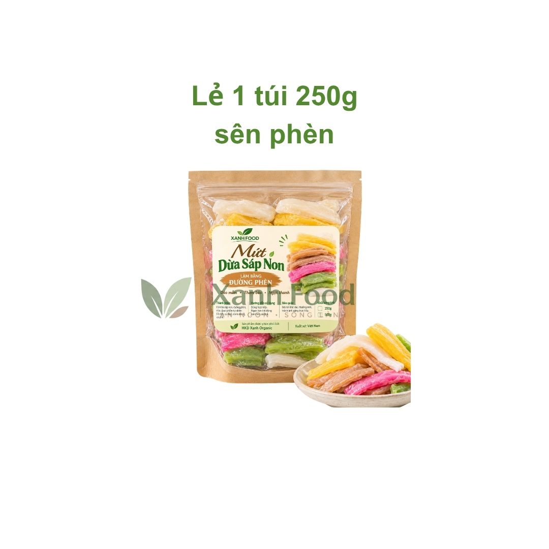 Lẻ 1 túi 250g-đường phèn