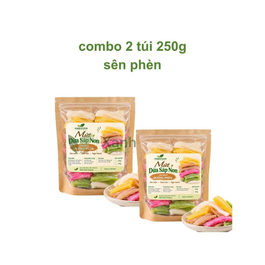 Combo 2 túi 250g-đường phèn