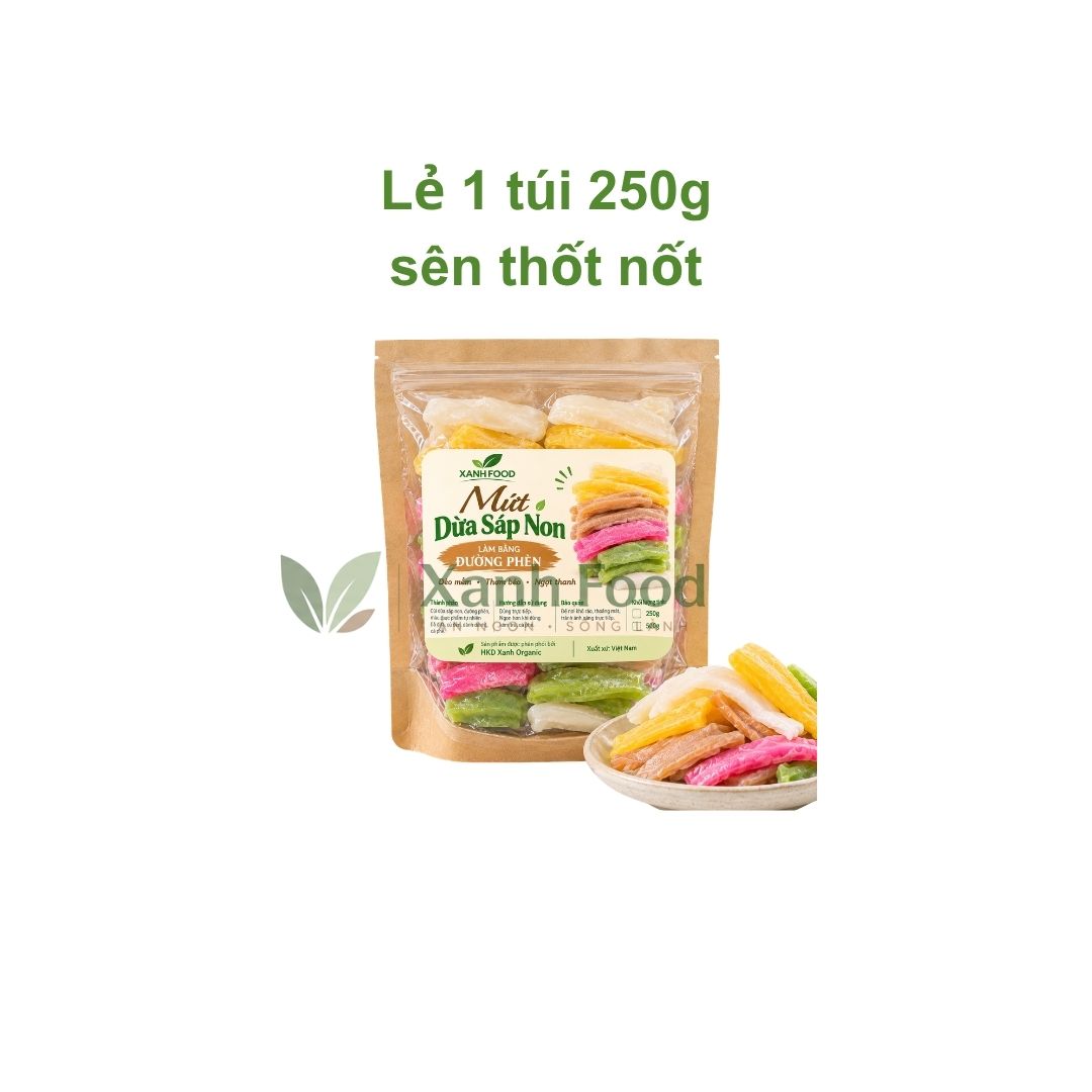 Lẻ 1 túi 250g-đường thốt nốt