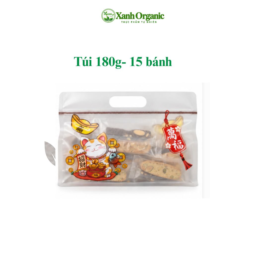 1 túi 180g-15 thanh túi mèo
