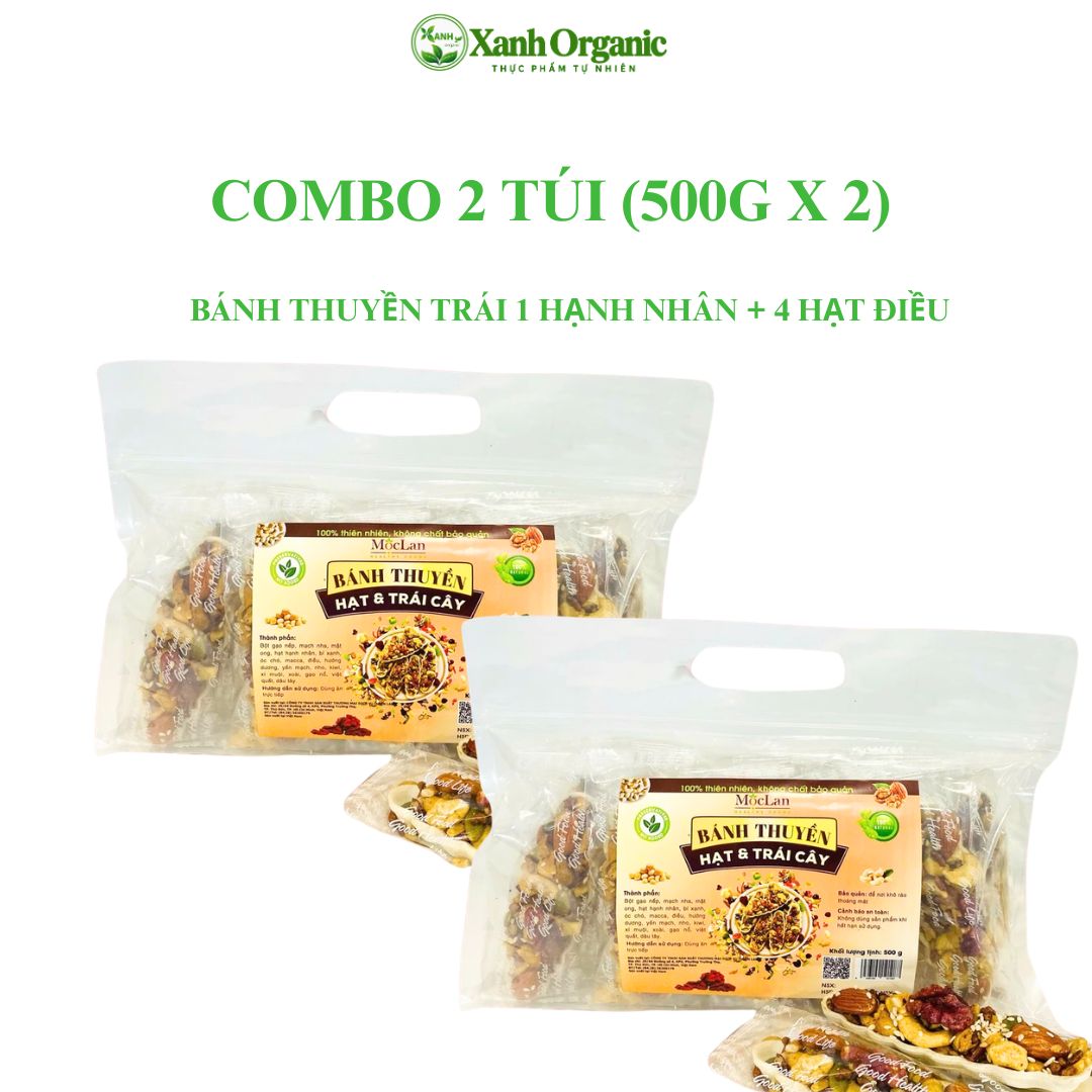 Combo 2 thuyền hạt 500g