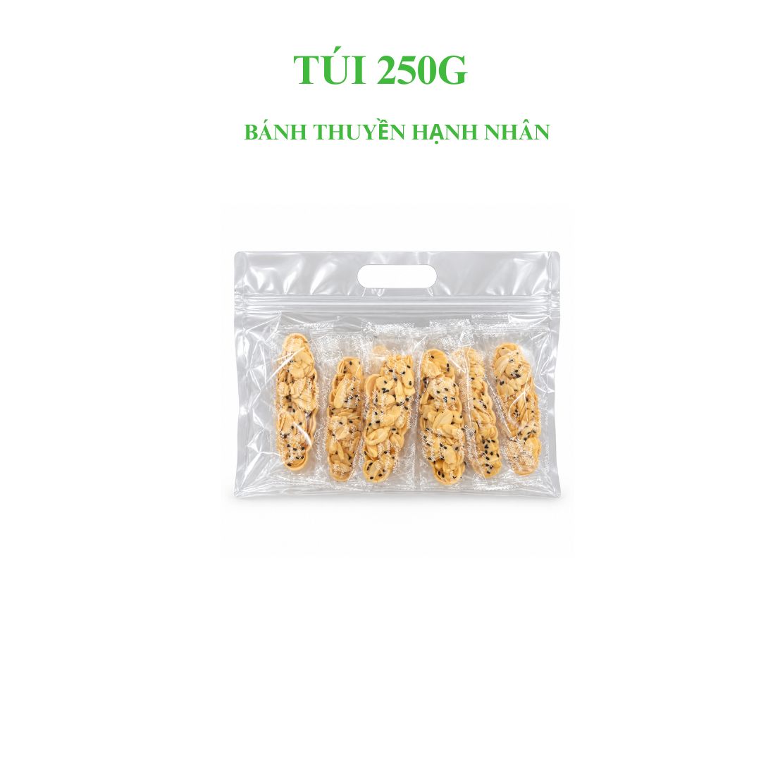 Lẻ 1 túi bánh thuyền hạt 250g