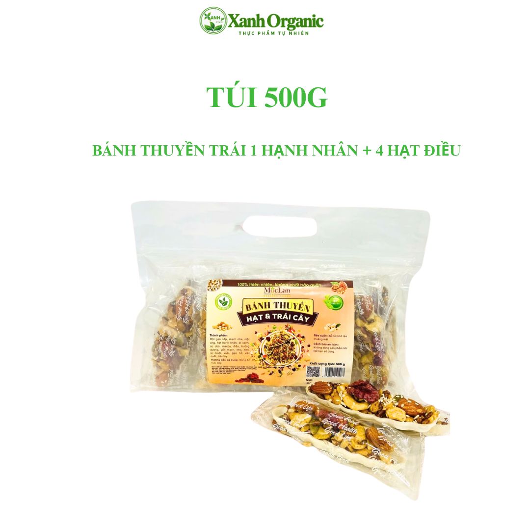 Lẻ 1 túi bánh thuyền hạt 500g