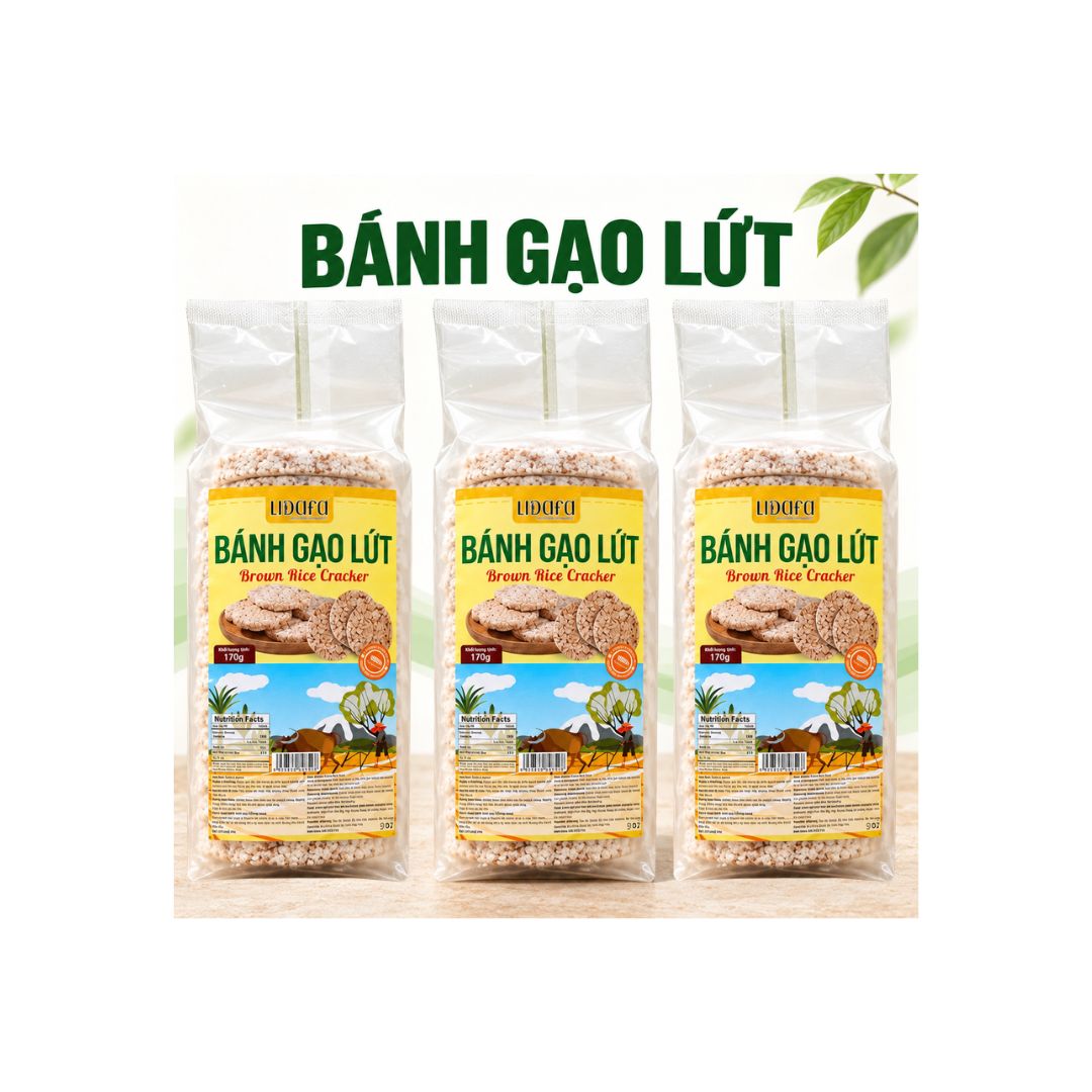 combo 3 cây gạo lứt 500g