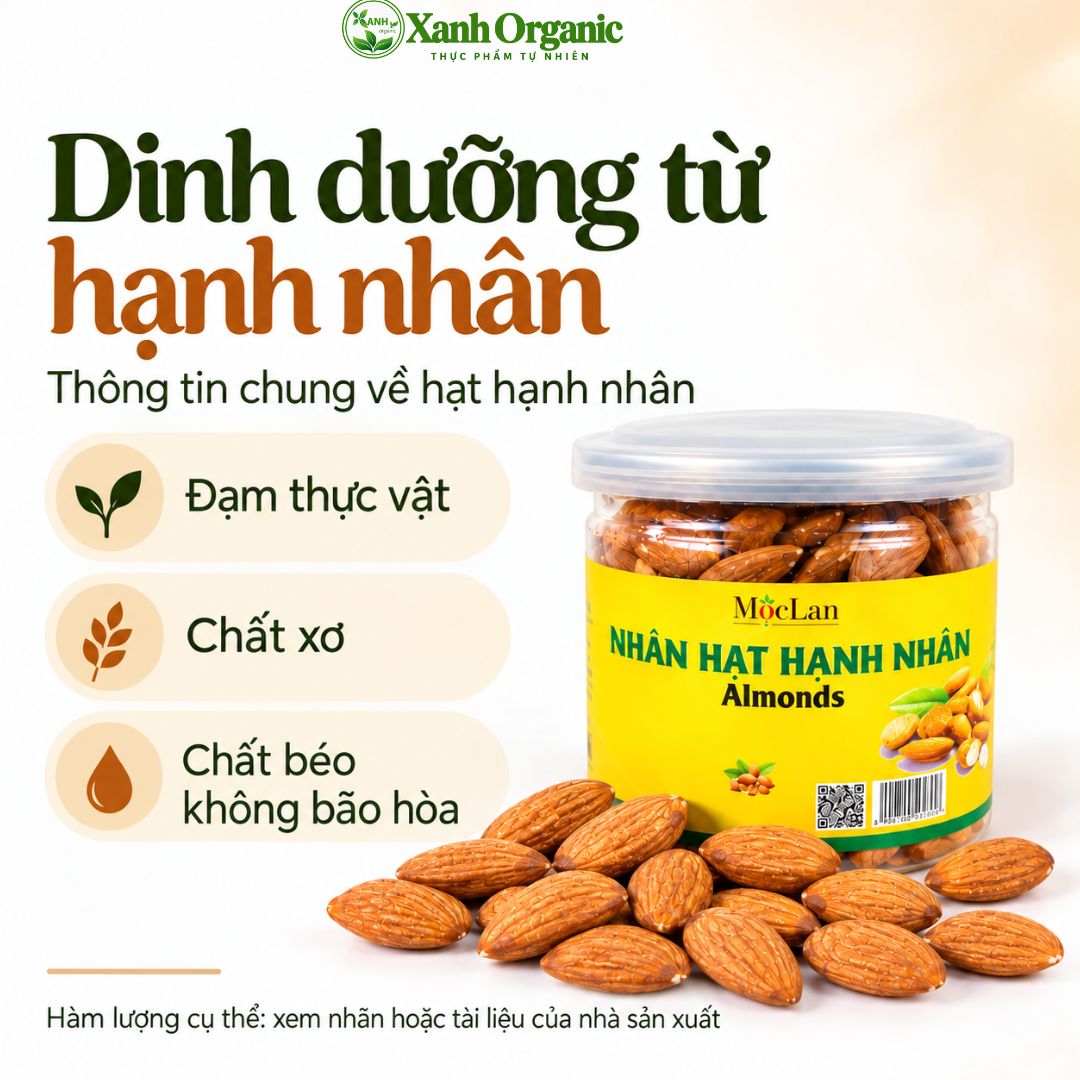 Hạnh nhân Mỹ nguyên vị nguyên vỏ lụa-500g — ảnh 4