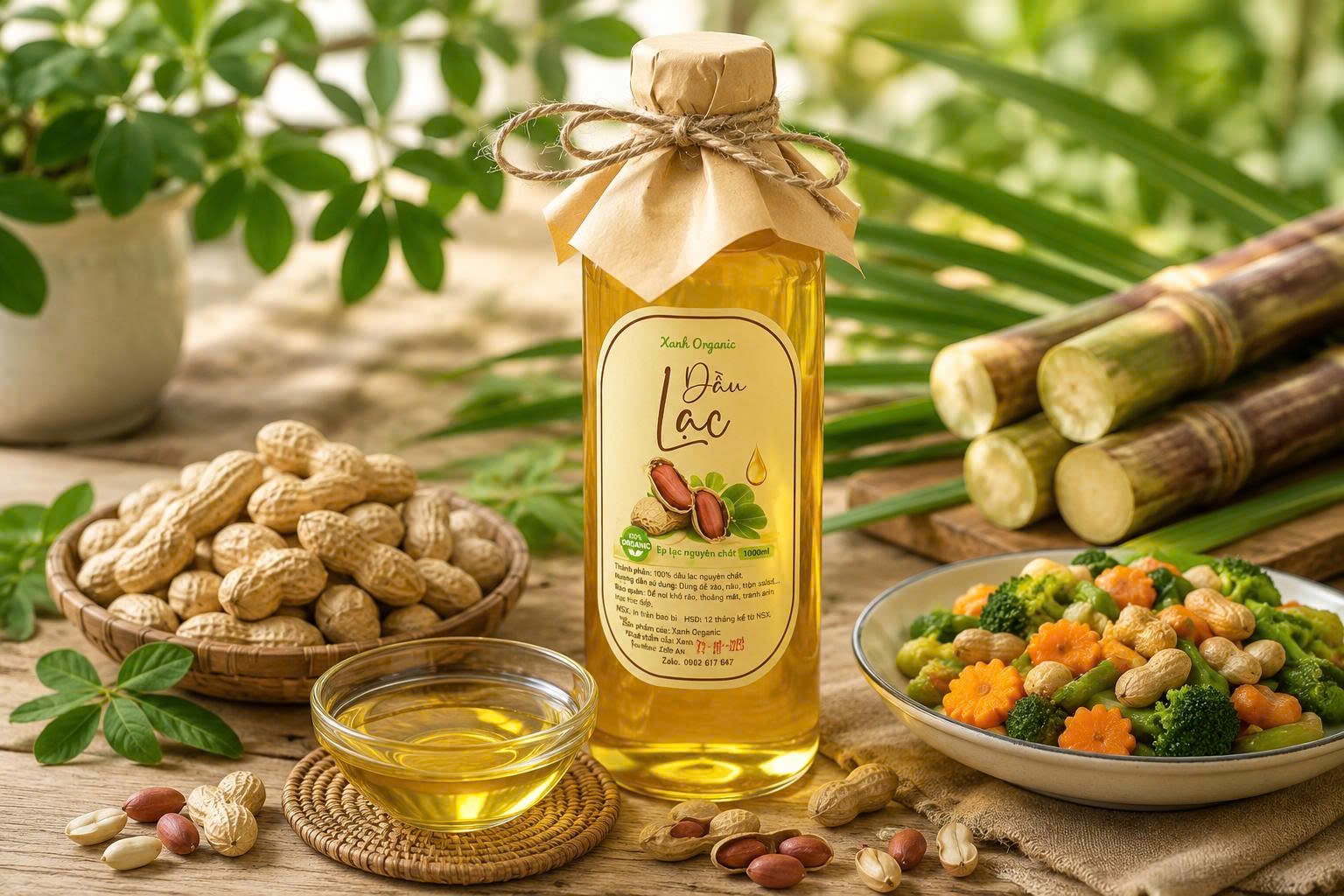 Dầu lạc ép truyền thống phù hợp với những món nào?